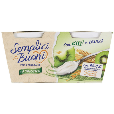 SEMPLICI E BUONI Probiotico con Kiwi e Crusca 250 g (125 g x 2) – immagine 9