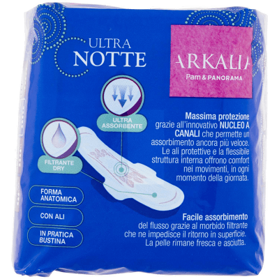 PAM PANORAMA Assorbenti Ultra Notte con Ali in Bustina 10 pz – immagine 11