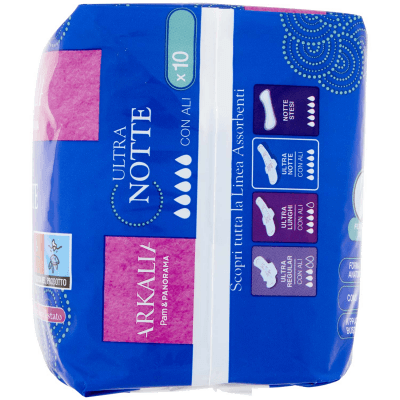 PAM PANORAMA Assorbenti Ultra Notte con Ali in Bustina 10 pz – immagine 12