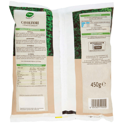 PAM PANORAMA Cavolfiori a Rosette Surgelati 450 g – immagine 11