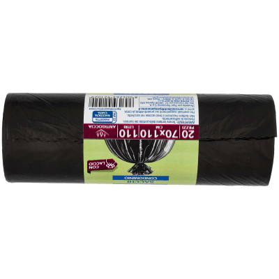 ARKALIA CASA Sacchi Condominio con Laccio 70x110 cm 110 Litri Antigoccia 20 pz – immagine 11