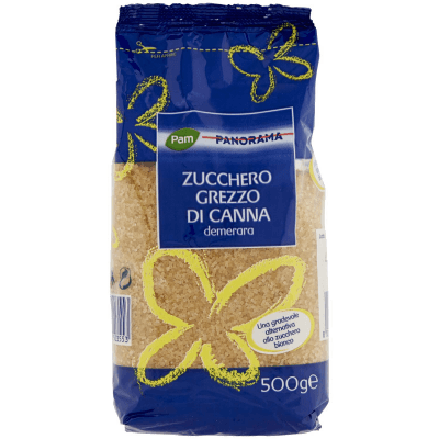 PAM PANORAMA Zucchero Grezzo di Canna demerara 500 g – immagine 9