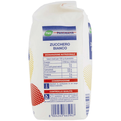 PAM PANORAMA Zucchero bianco 1 kg – immagine 12