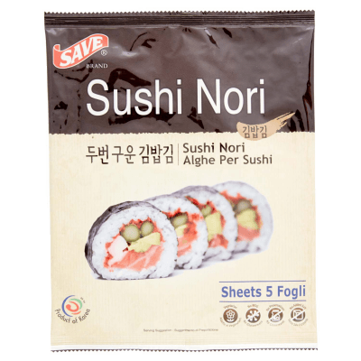 Save Sushi Nori Alghe per Sushi 5 Fogli 10 g – immagine 9