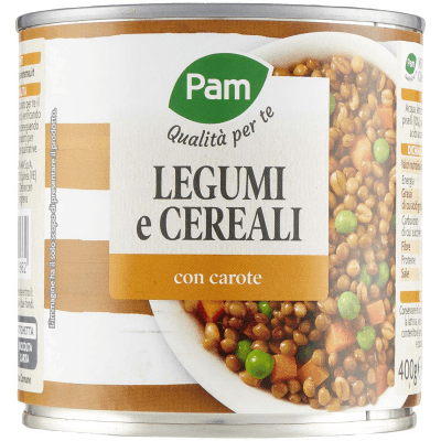 PAM Qualità per te Legumi e Cereali con carote 400 g – immagine 9