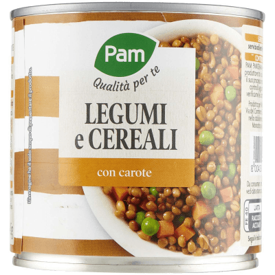 PAM Qualità per te Legumi e Cereali con carote 400 g – immagine 11
