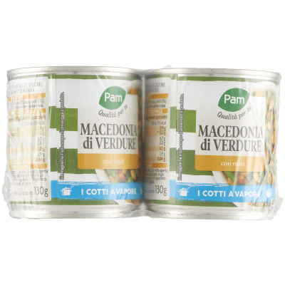 PAM Qualità per te Macedonia di Verdure con mais 2 x 140 g – immagine 9