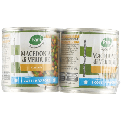 PAM Qualità per te Macedonia di Verdure con mais 2 x 140 g – immagine 11