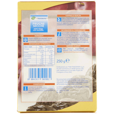 PAM PANORAMA Prugne Secche con nocciolo 250 g – immagine 11
