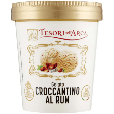 TESORI DELL'ARCA Gelato Croccantino al Rum 300 g – immagine 9
