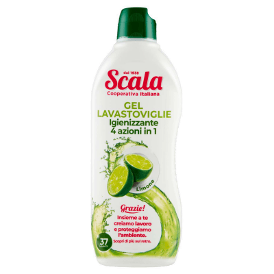 Scala Gel Lavastoviglie Igienizzante 4 azioni in 1 Limone 750 ml – immagine 9