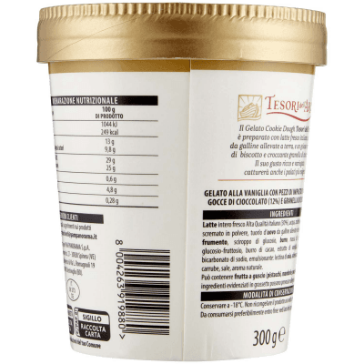 TESORI DELL'ARCA Gelato Cookie Dough 300 g – immagine 11
