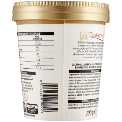 TESORI DELL'ARCA Gelato Menta e Cioccolato 300 g – immagine 11