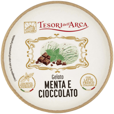 TESORI DELL'ARCA Gelato Menta e Cioccolato 300 g – immagine 13