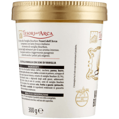 TESORI DELL'ARCA Gelato Vaniglia Bourbon 300 g – immagine 10