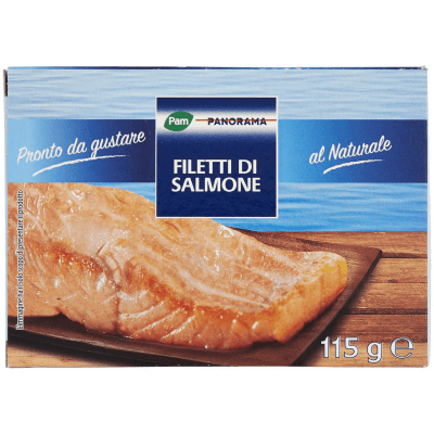 PAM PANORAMA Filetti di Salmone al Naturale 115 g – immagine 9