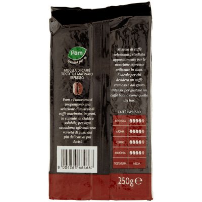 PAM Qualità per te Caffè Espresso gusto bar 250 g – immagine 11