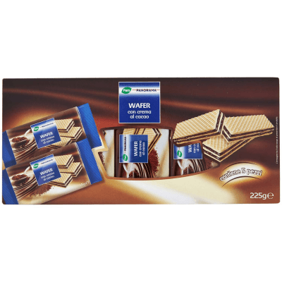 PAM PANORAMA Wafer con crema al cacao 225g (45g x 5) – immagine 9