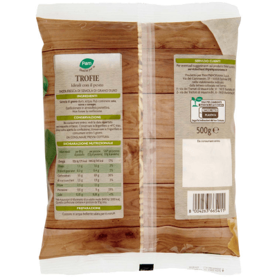 PAM Qualità per te Trofie ideali con il pesto 500 g – immagine 11