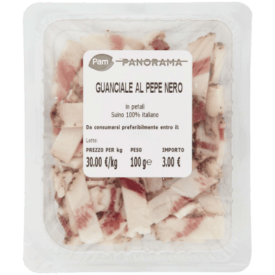 PAM PANORAMA Guanciale al Pepe Nero in petali 100 g – immagine 9