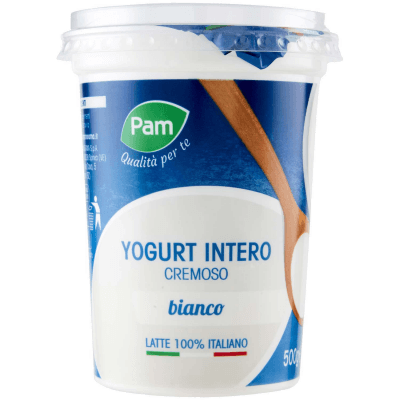 PAM PANORAMA Yogurt Intero Cremoso Bianco 500 g – immagine 9