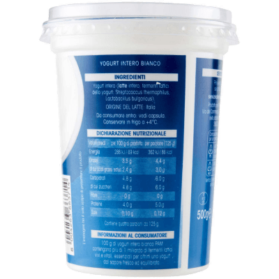 PAM PANORAMA Yogurt Intero Cremoso Bianco 500 g – immagine 11