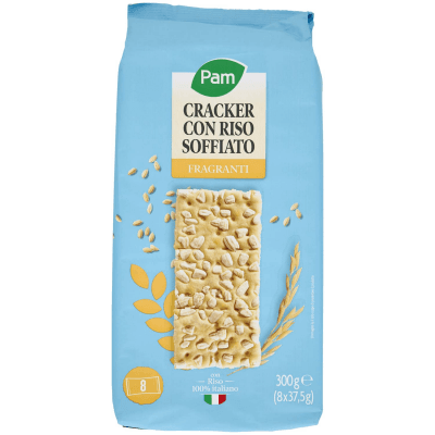 PAM Cracker con Riso Soffiato Fragranti 8 x 37,5 g – immagine 9