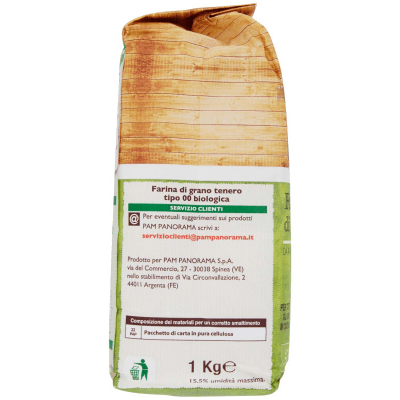 BIO Farina tipo 00 di grano tenero 1 Kg – immagine 10