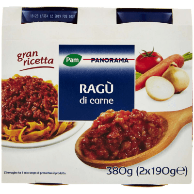 PAM PANORAMA Ragù di carne 380g (190g x 2) – immagine 9