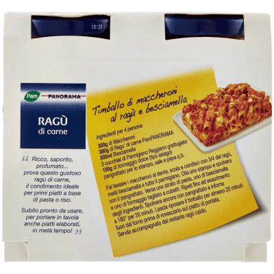 PAM PANORAMA Ragù di carne 380g (190g x 2) – immagine 11