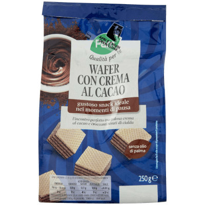 PAM PANORAMA Snack Wafer con crema al cacao 250 g – immagine 11