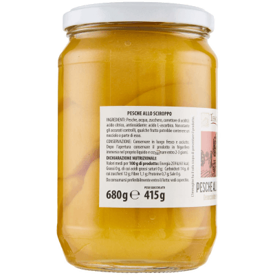TESORI DELL'ARCA Pesche allo Sciroppo 680 g – immagine 10