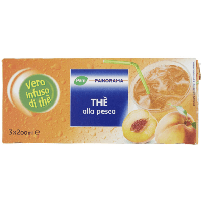 PAM PANORAMA Thè alla pesca 600 ml (200ml x 3) – immagine 9