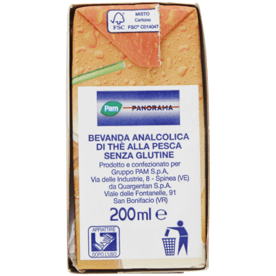 PAM PANORAMA Thè alla pesca 600 ml (200ml x 3) – immagine 10