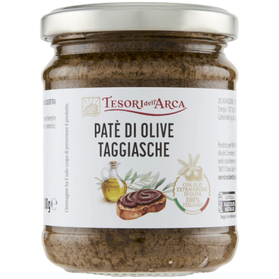 TESORI DELL'ARCA Patè di Olive Taggiasche 180 g – immagine 9