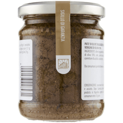 TESORI DELL'ARCA Patè di Olive Taggiasche 180 g – immagine 11