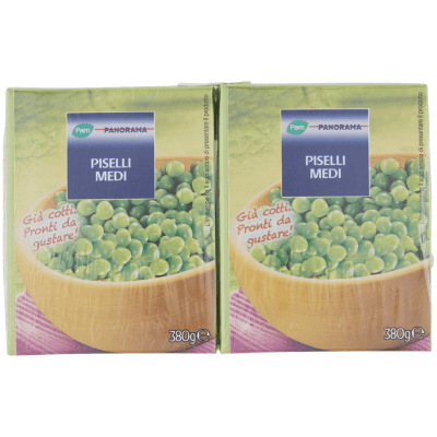 PAM PANORAMA Piselli Medi 760g (380g x 2) – immagine 11