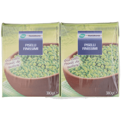 PAM PANORAMA Piselli Finissimi 760g (380g x 2) – immagine 9