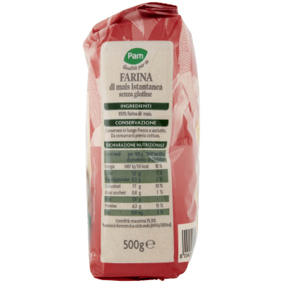 PAM Qualità per te Farina di Mais Istantanea 500 g – immagine 12