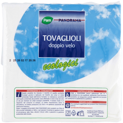 PAM PANORAMA Tovaglioli doppio velo ecologici 100 pz – immagine 11