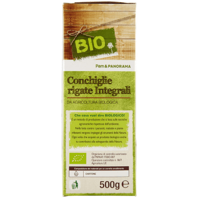 BIO Conchiglie rigate Integrali 500 g – immagine 10
