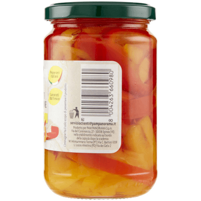 PAM PANORAMA Peperoni a Filetti in Aceto di Vino 300 g – immagine 12