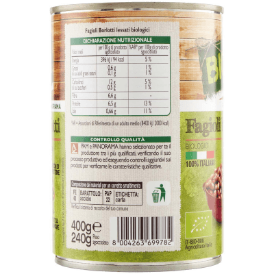 BIO Fagioli borlotti Biologici 400 g – immagine 10