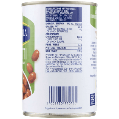 La Doria Borlotti Lessati al Naturale 400 g – immagine 12