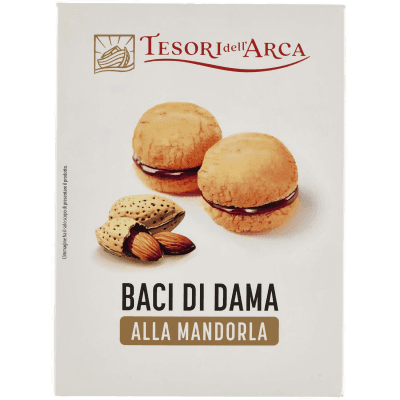Tesori dell'arca baci di dama alla mandorla 150 g – immagine 9