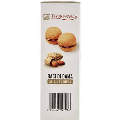 Tesori dell'arca baci di dama alla mandorla 150 g – immagine 10