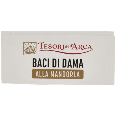 Tesori dell'arca baci di dama alla mandorla 150 g – immagine 13
