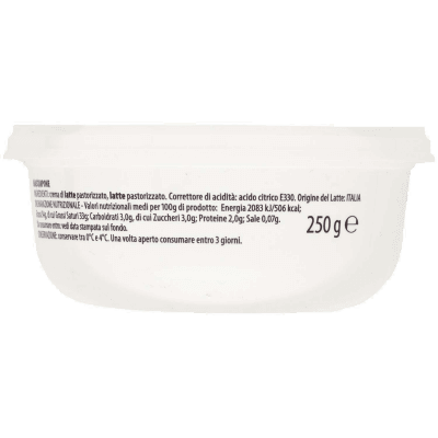 TESORI DELL'ARCA Mascarpone Gran Crema 250 g – immagine 10