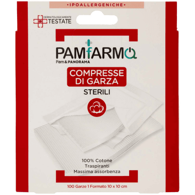 PAM PANORAMA Compresse di Garza 1 Formato 100 pz – immagine 9