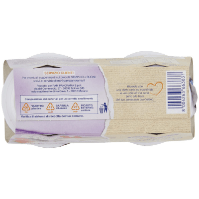 SEMPLICI E BUONI 0,1% di Grassi Frutti di Bosco Yogurt Magro con Frutta in Pezzi 250g (2x125g) – immagine 14